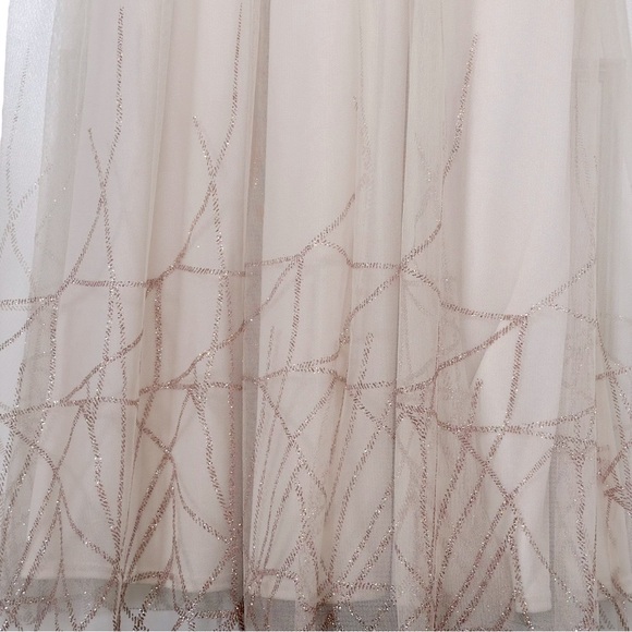 Hailey Logan by Adrianna Papell Ivory Dress NWT - Women’s Size 9/10 - Picture 6 of 8